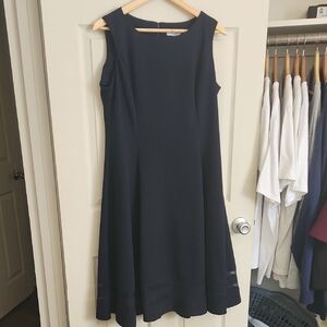 Calvin Klein Navy Blue Dress Size 14